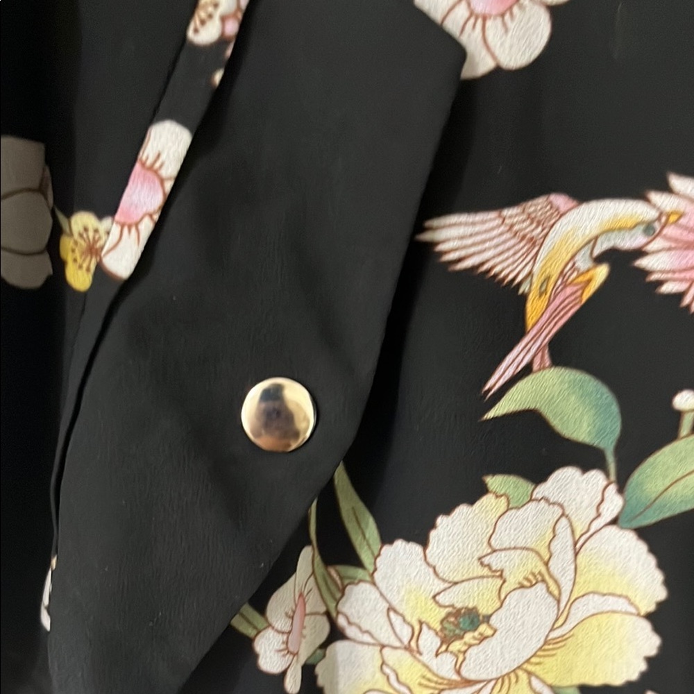 Forever 21 Floral Bomber Jacket - Picture 8 of 9